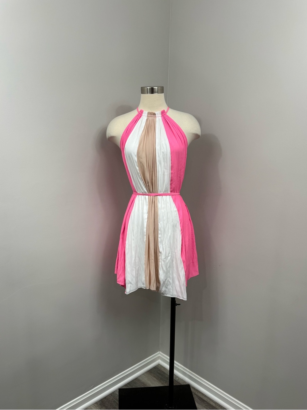 Ramy Brook Pink Stripe Dress